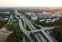 طريق Länsiväylä السريع في إسبو - فنلندا