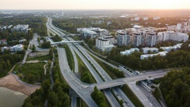 طريق Länsiväylä السريع في إسبو - فنلندا