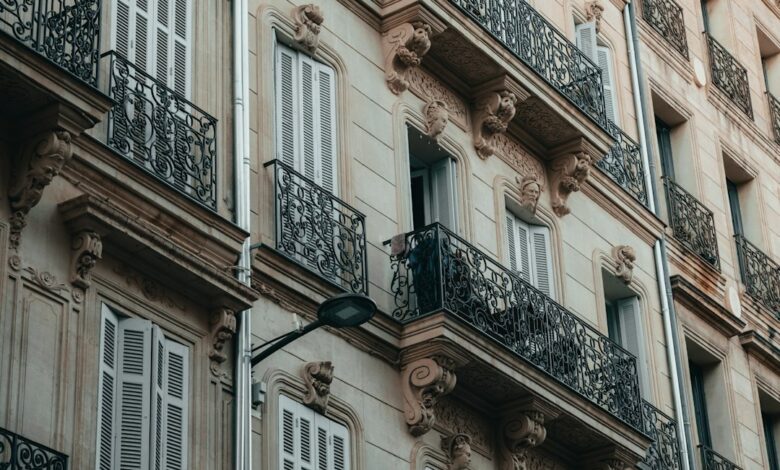 مبان سكنية في فرنسا