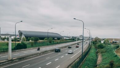 French motorway traffic illustrative