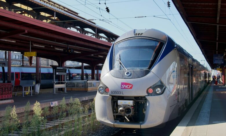 French high speed train illustrative