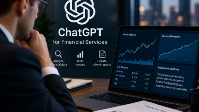 ChatGPT for financial analysis and financial services