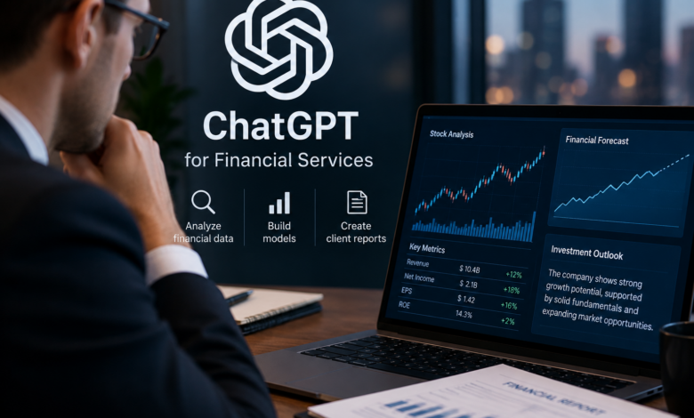 ChatGPT for financial analysis and financial services