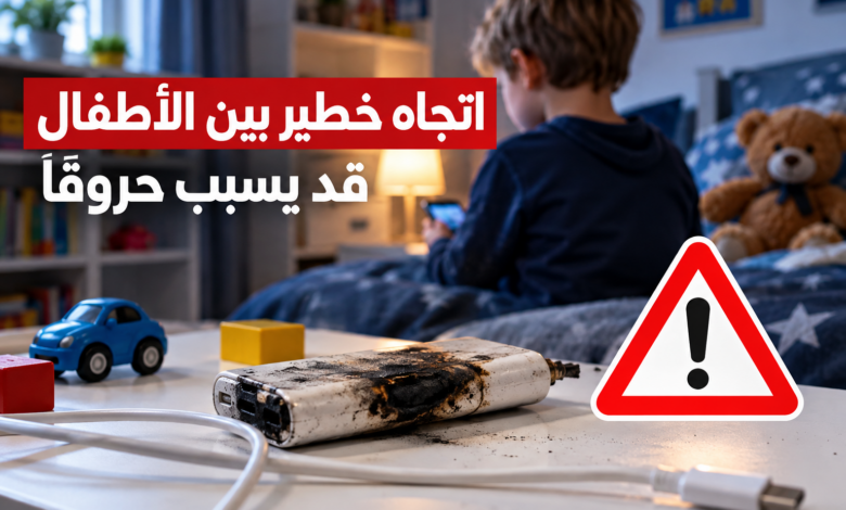تحذير من اتجاه خطير بين الأطفال قد يسبب حروقًا