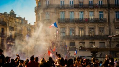 تجمع سياسي في فرنسا - صورة تعبيرية