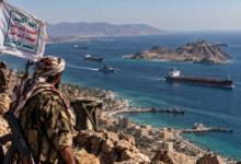 الحوثيون وباب المندب - صورة تعبيرية عن الهجوم والسيطرة على الممر البحري