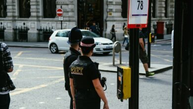الشرطة البريطانية - حملة مكافحة جرائم السكاكين