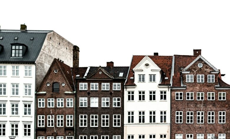 Copenhagen Denmark city buildings