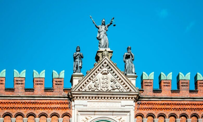 Danish courthouse justice