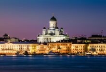 Finland Helsinki government building