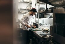 professional restaurant kitchen