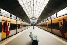 قطار ركاب، صورة توضيحية لتوقف خدمات إقليمية