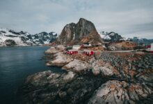 ساحل بحري في النرويج - صورة تعبيرية