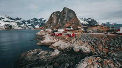 ساحل بحري في النرويج - صورة تعبيرية