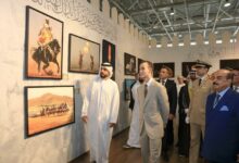 ولي عهد المغرب في معرض جائزة منصور بن زايد لتصوير الخيل العربي