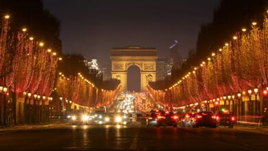 جادة الشانزليزيه في باريس