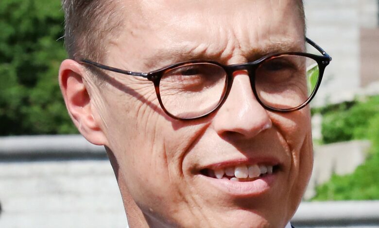 Finland President Alexander Stubb - archival portrait, Wikimedia Commons