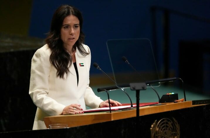 لانا نسيبة المرشحة الإماراتية لمنصب الأمين العام للأمم المتحدة